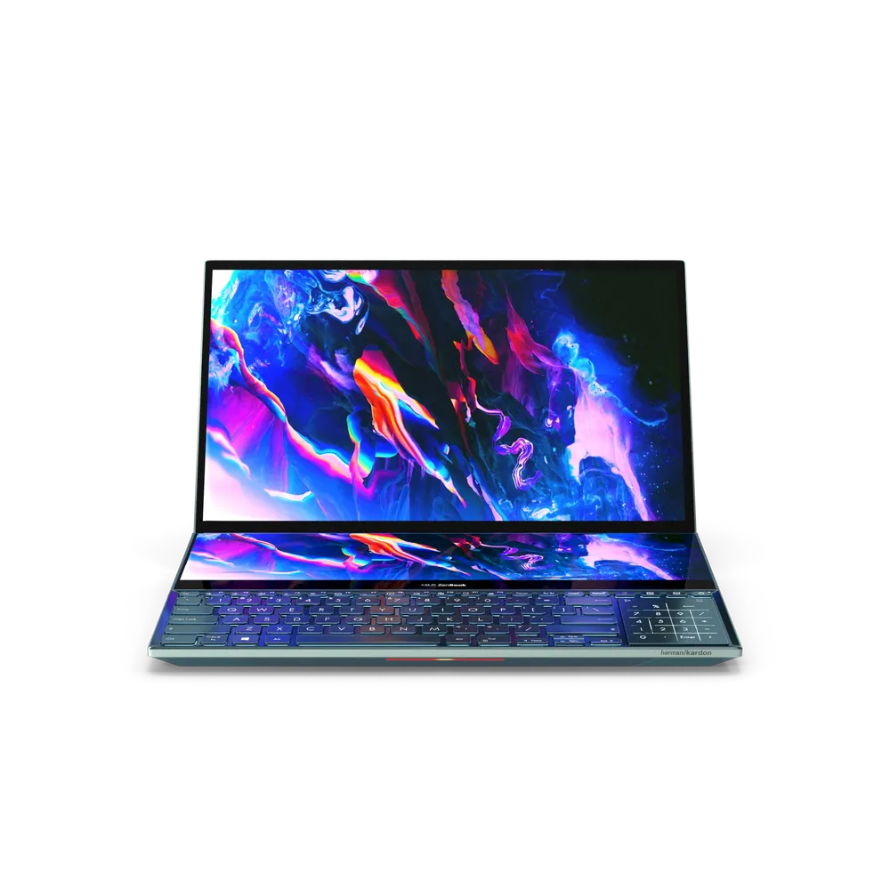 Dual-Screen Laptop