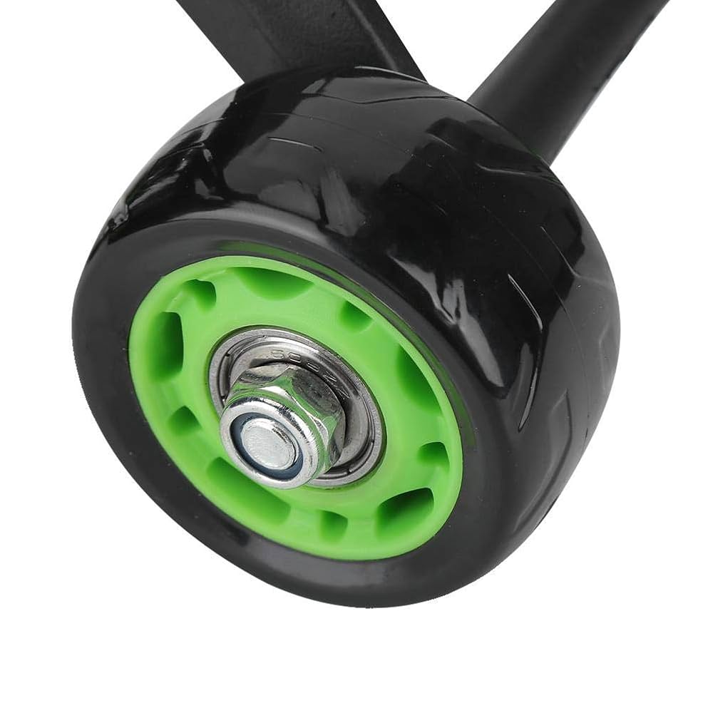 4 Wheel Abdominal Exercise Roller + Knee Support